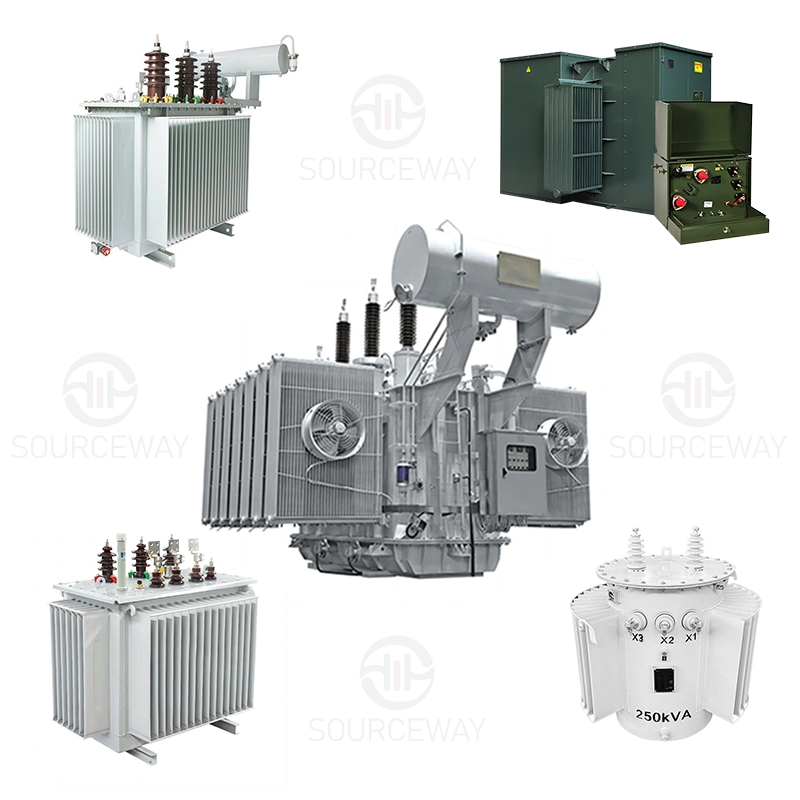 Oil Immersed Hermetically Sealed Three Phase Pole Mounted Distribution Transformer