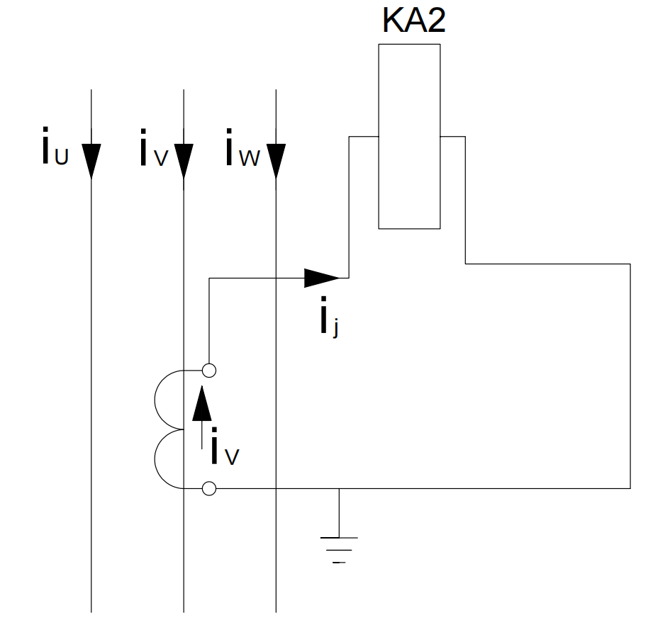 Current transformer single phase wiring
