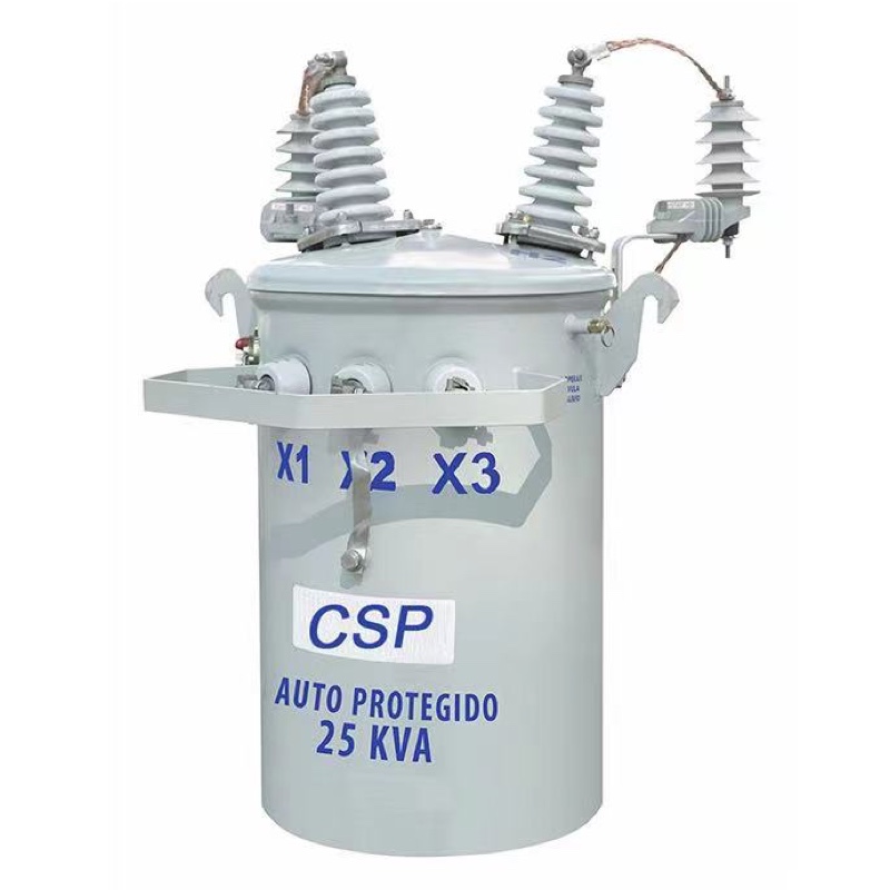 Outdoor Oil Immersed Single Phase Pole Mounted Distribution Transformer